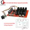 DC 10-50V 60A Motor Speed Controller 12V 24V 36V 48V PWM High Power Drive Module 15000HZ 3000W MAX Voltage Regulator