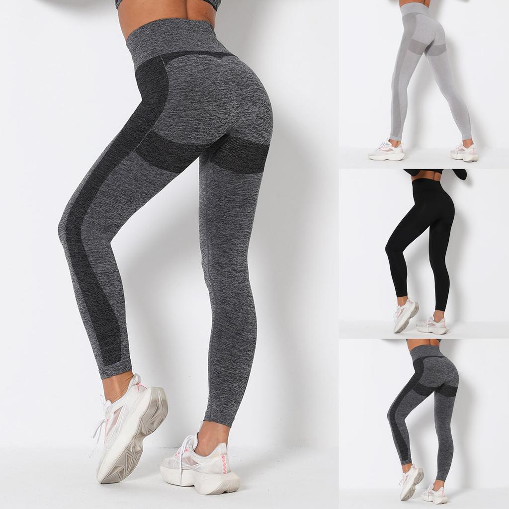 stretched yoga pants