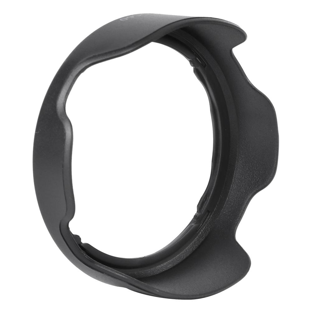 LHDC60 Plastic Black Camera Mount Lens Hood for Canon PowerShot SX30 SX20 SX10 IS SX1 Lens
