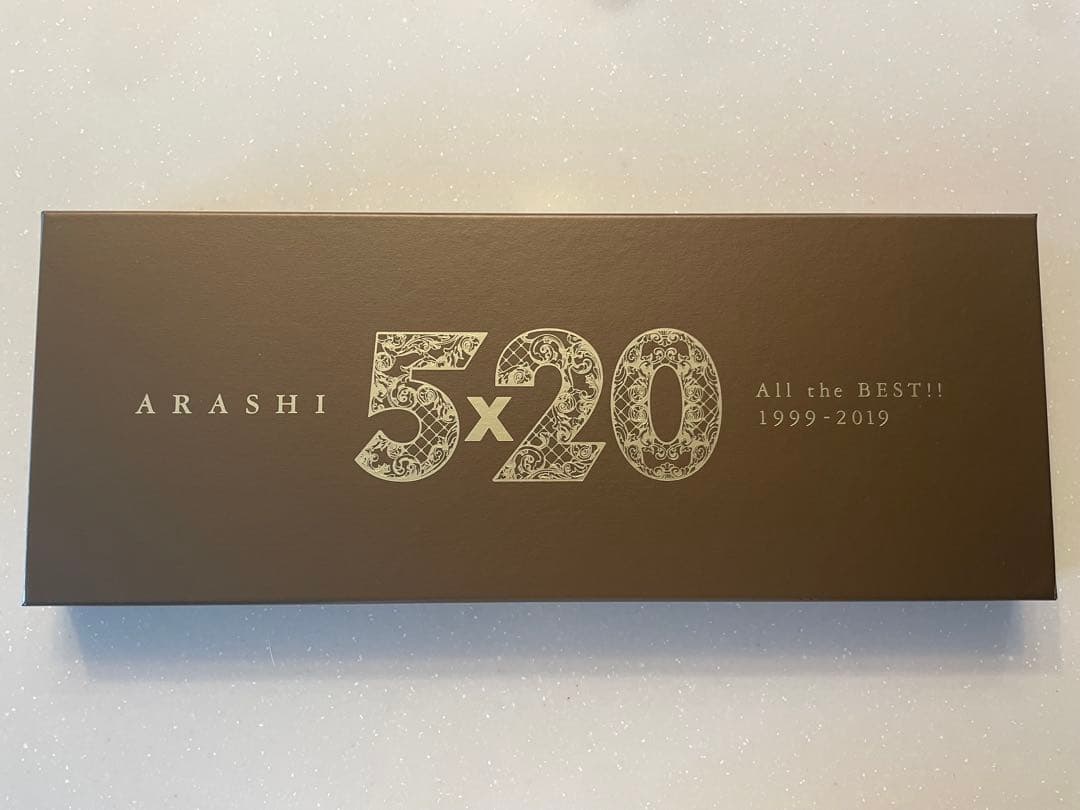 

[USED] ARASHI 5×20 All the BEST!! First Press Limited Edition