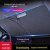 Silver Coated Car Sunshade: Heat Insulation, Anti-Glare, for Windshield and Side Windows