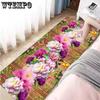 Bedside Carpet Bedroom Carpet Floral Landscape Bedside Floor Mat Room Long Carpet Coffee Table Carpet