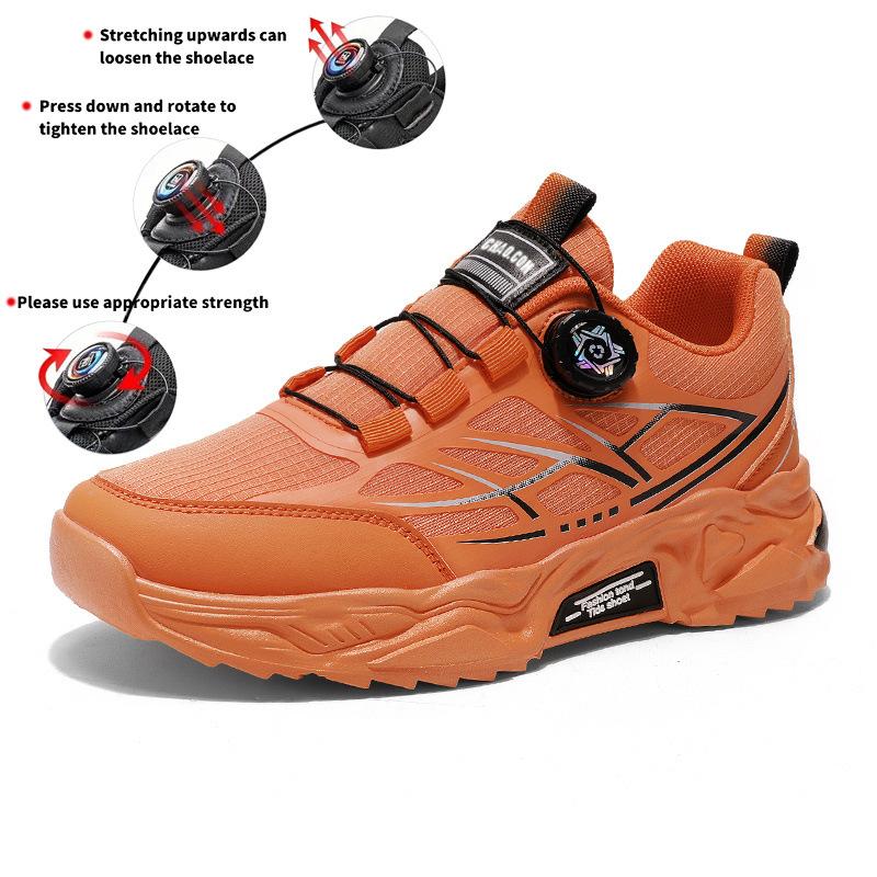 

Popular summer men s casual sports shoes breathable mesh comfortable large size low top exercise button running shoes 46