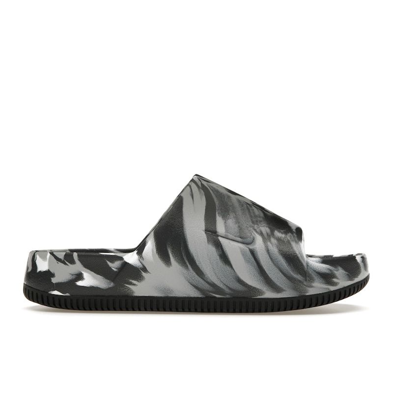 

Черные мраморные кроссовки унисекс Nike Calm SE Slide FV5637-001 40