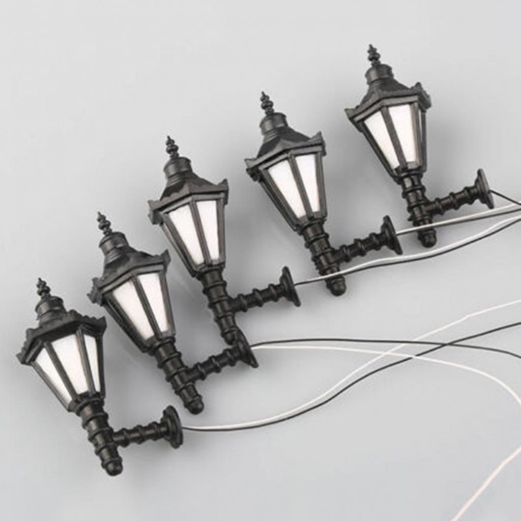 Parkmodelllamper Plastic Playground Railway 1:25 3V