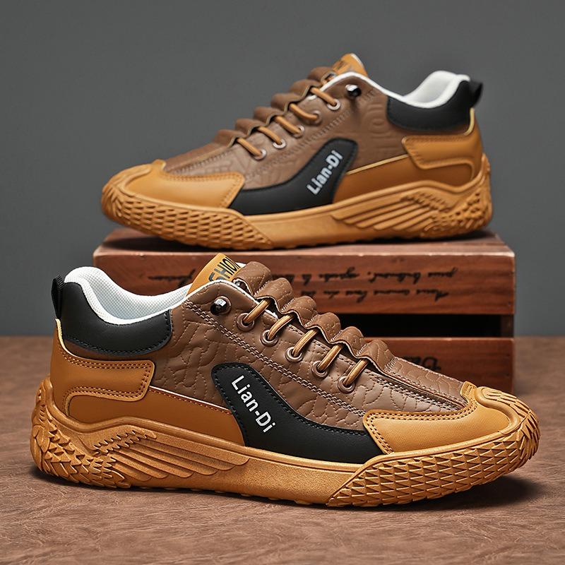 

Autumn new board shoes men s casual shoes fashion single shoes versatile trend shoes sports young men s shoes 46