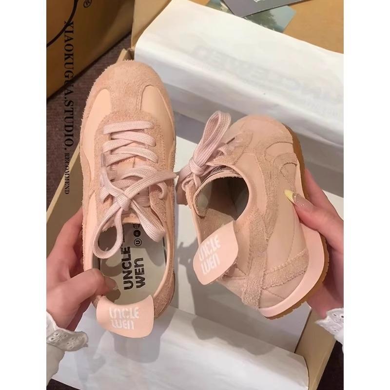 Retro Forrest Gump training shoes women's 2025 new summer soft-soled casual sports shoes flat-soled versatile white shoes