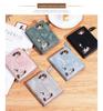 Women's Large Capacity Cat Embroidery Multi-Card Bifold Wallet