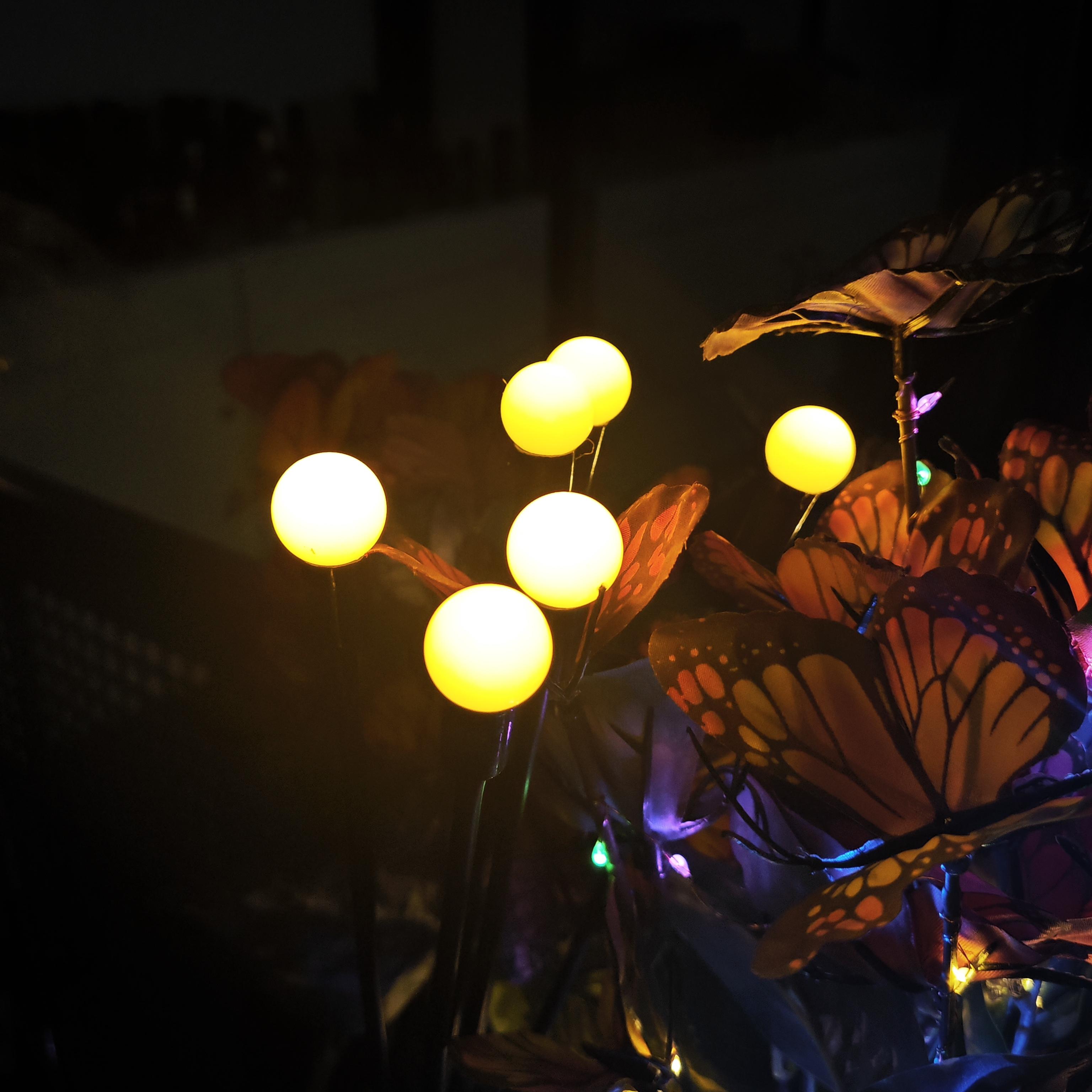 

Solar Lantern Retro Vintage Style, 3/6LED Decorative Street Lamp Light, IP65 Waterproof Dusk to Dawn for Garden Courtyard Solar Ground Light