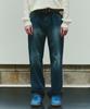 PLAC Vintage Straight Denim Pants M01 Deep Blue