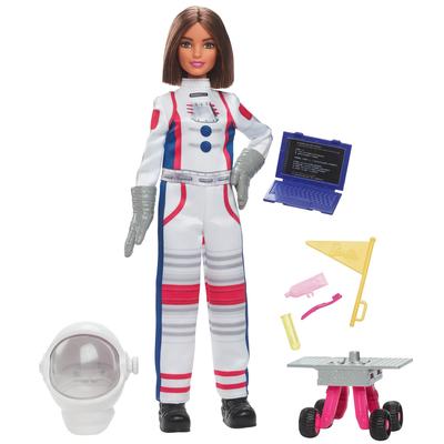 Barbie Barbie 65 Barbie und Arbeit Flugzeug Set Ankleidepuppe/Haus Spiel/Rollenspiel 3 Jahre und älter Weiß HRG45