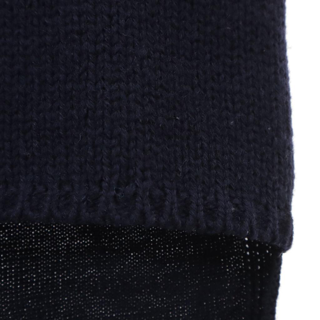 COMME des GARCONS SHIRT made in Japan Langarmpullover M Marineblau gestrickt Damen Gebraucht