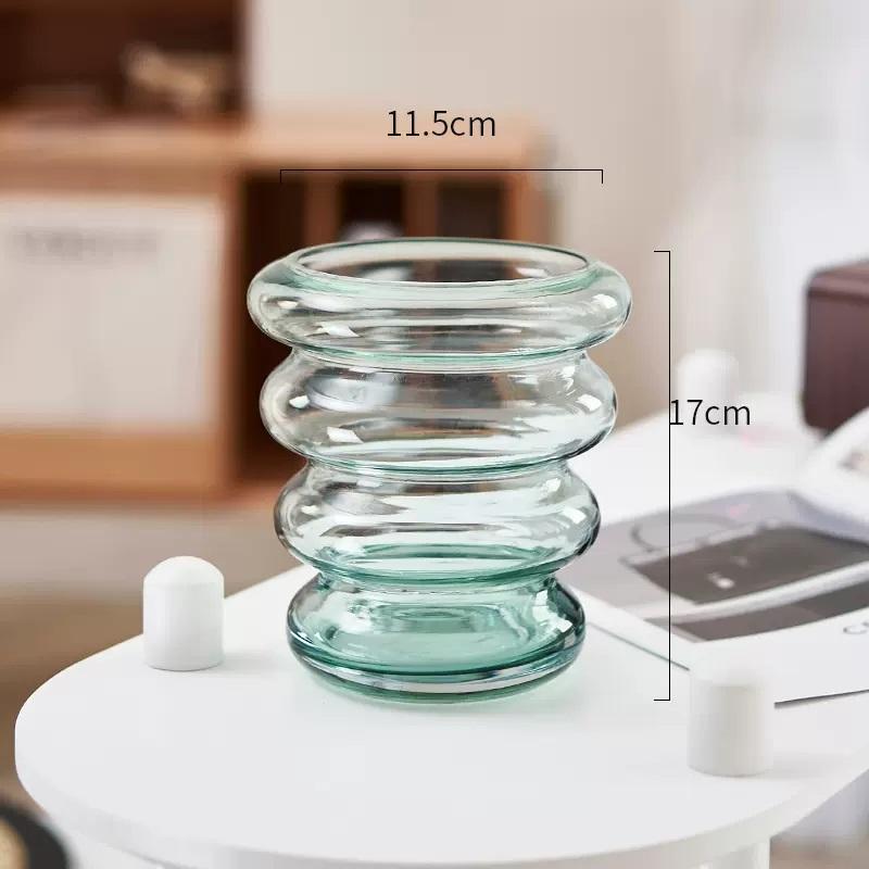 Vase Glass Vase Home Decoration Ornaments Flower Arrangement Flower Vase
