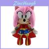Pelúcia do Sonic The Hedgehog com Tecido de Pelo Curto para Colecionadores e Crianças