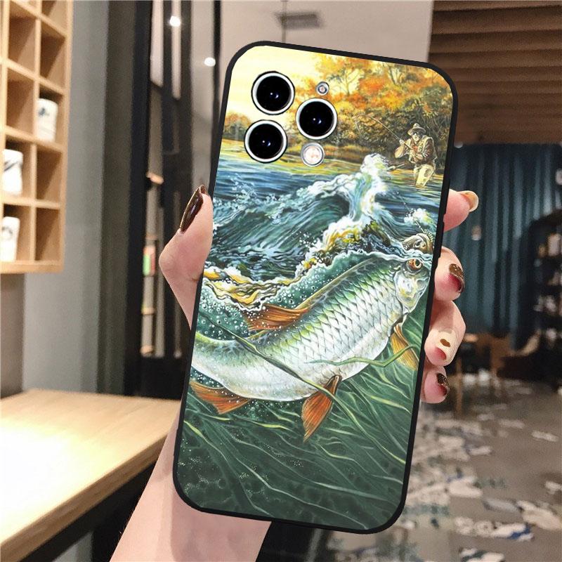 

Чохол для телефону Bass Fish Fisherman для iPhone Samsung Galaxy Redmi Xiaomi Oppo OnePlus Note SA 7 8 9 10 11 12 13 14 20 21 22 23 53 54 Pro Max Plus Ultra Samsung Galaxy S22Ultra5G