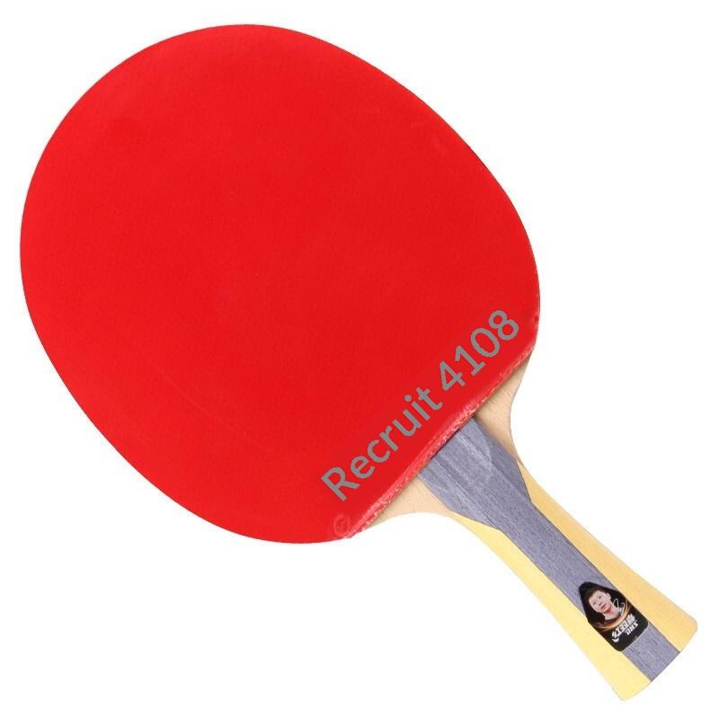 Racchetta da Ping Pong DHS H5002 H5006 5 Stelle Legno Puro Nucleo Spesso Lama Fibra di Carbonio Gomma con Punti Bassi Offesa Difesa