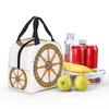 Sicilia Ruota Del Carretto Siciliano Insulated Lunch Bag for Kids School Cooler Thermal Food Box Tote Lunch Boxes Container