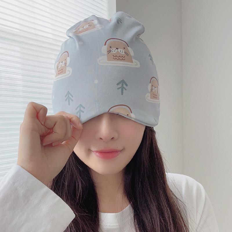 Autumn/Winter Postpartum Cotton Confinement Hat: Warm, Windproof, Breathable, for Large Head Circumference and Essential for New Mothers