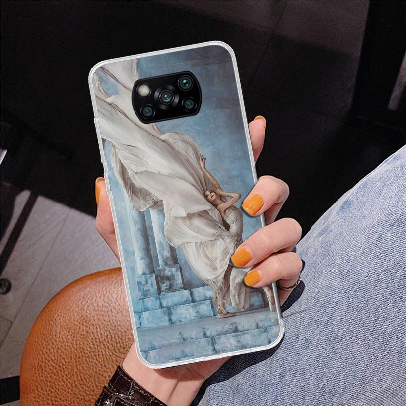 Ballerina Ballet Dancing Phone Case For Xiaomi Poco X7 X6 X5 Pro F7 Ultra Redmi 15C 15 13C 13 12C 12 10 10A 10C 9 9A 9C 9T Cover
