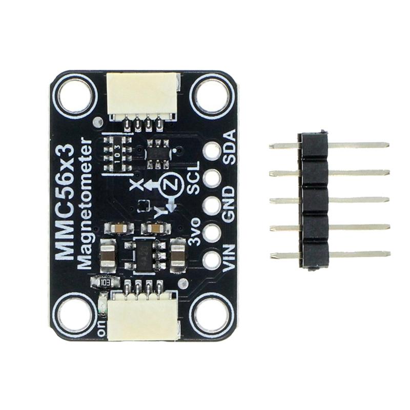 MMC5603 Triaxial Magnetometer Module Qwiic/QT For STEMMA Interface High Sensitivity