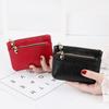 Women Mini Change Purses Leather Coin Purse Zipper Pouch Card Holder Wallet Kids Coin Pocket Wallets Key Chain Holder