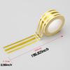 1PC 5m/196.85inch Self Adhesive Ceramic Tile Sticker Waterproof Gap Sealing Tape Wall Sticker Strip Floor Tile Stickers Living R