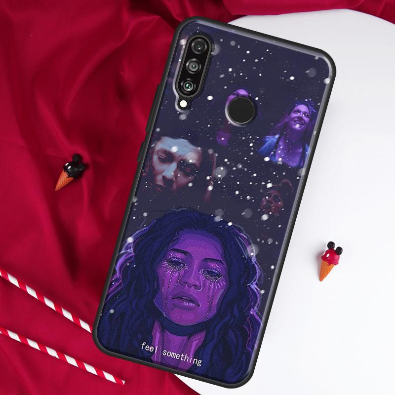 American TV Euphoria Zendaya Rue For Huawei Nova Y61 Y70 Y90 Y60 Y72 Y91 12s 12i 11i 7i 8i 9 10 SE P60 Pro P30 P40 Lite Case