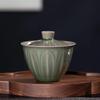 Yi Hu De Green Lotus Pottery Tea Set