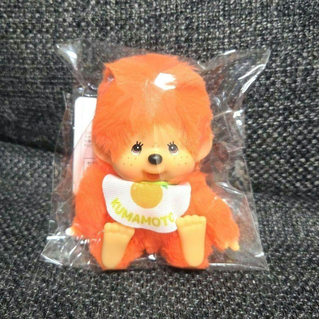 Kumamoto Limited Monchhichi Dekopon Plush Toy Chain Mascot