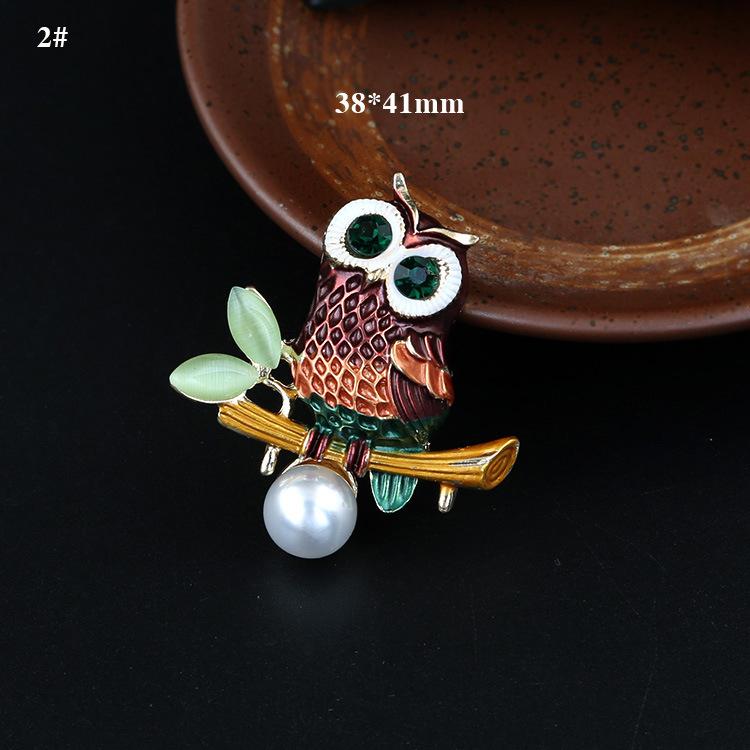 Mode Farbe Biene Tier Brosche Zubehör Anstecknadel Süßes Insekt Metall Kragennadel Broschen