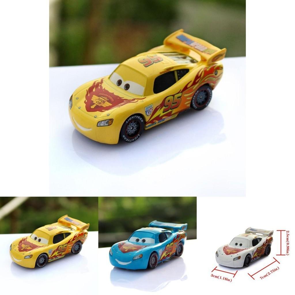 Cars 95 Yellow Blue Green Mcqueen Alloy Childrens Toy Car Model For Unforgettable Birthdays