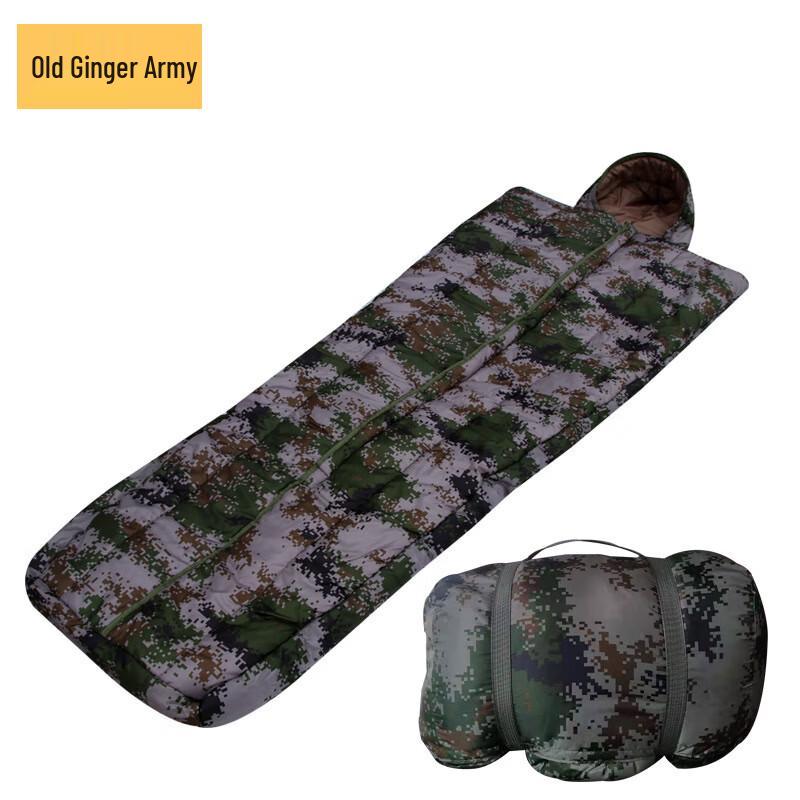 Military Style Camouflage Waterproof Warm Sleeping Bag