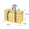 Tragbare Thermoisolations-Tasche mit großer Kapazität Picknickkorb Verdicktes Oxford-Gewebe Outdoor-Handtaschen Reise-Campingausrüstung