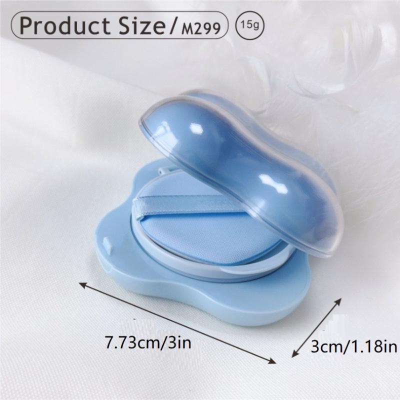 15g Empty Flip Cushion Box Powder Box Portable Cosmetic Makeup Case BB Cream /Foundation/ Blusher Container With Mirror