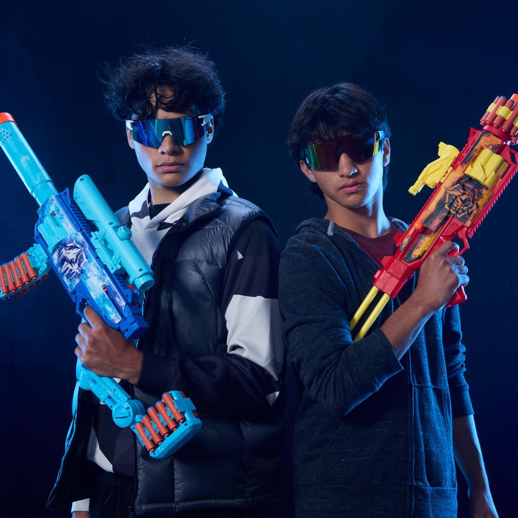 Hasbro Nerf Loadout Frostfusion Blaster with 4 Interchangeable Attachments and 30 N1 Darts, Kids' Toy & Gift, Ages 8+, G3157, Authentic