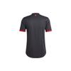adidas FCB 3 AU Trikot mit Logo-Buchstabe und Bayern München-Wappen Heat Transfer Herren Sport-Oberteile Nachthimmel-Grau H39910