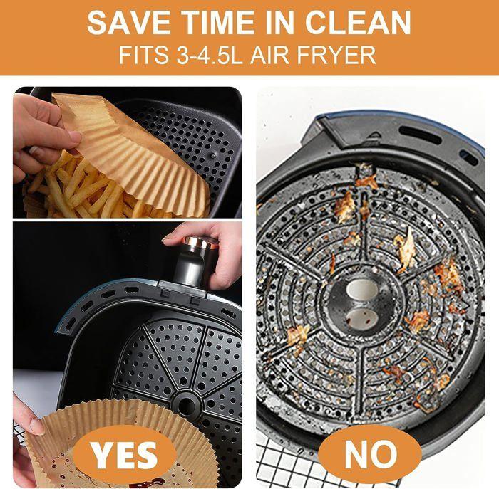 Bakplåtspapper - UGNSMATTA - Rund Pergamentpapper - 100 Stycken - 16 cm - Non-stick