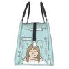 Enfermera En Apuros Doctor Nurse Lunch Bags Bento Box Lunch Tote Picnic Bags  Thermal Bag for Woman Kids Office