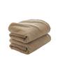 Mofdry Soft and Smooth Mini Bath Set of 2 In the Same Greige 50 X 100 Cm Towel, Color, (Approx.)