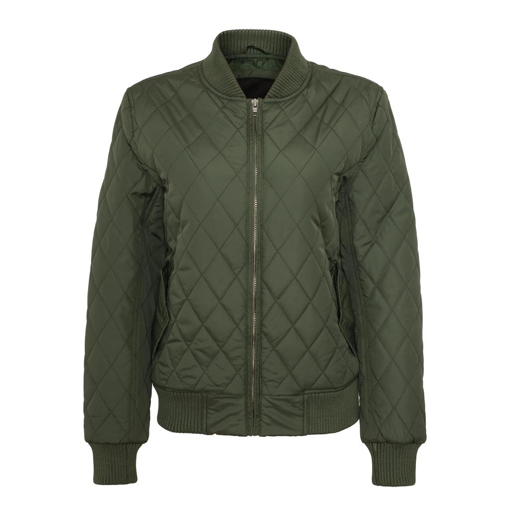 Urban Classics Womens/Ladies Diamond Nylon Quilted Jacket