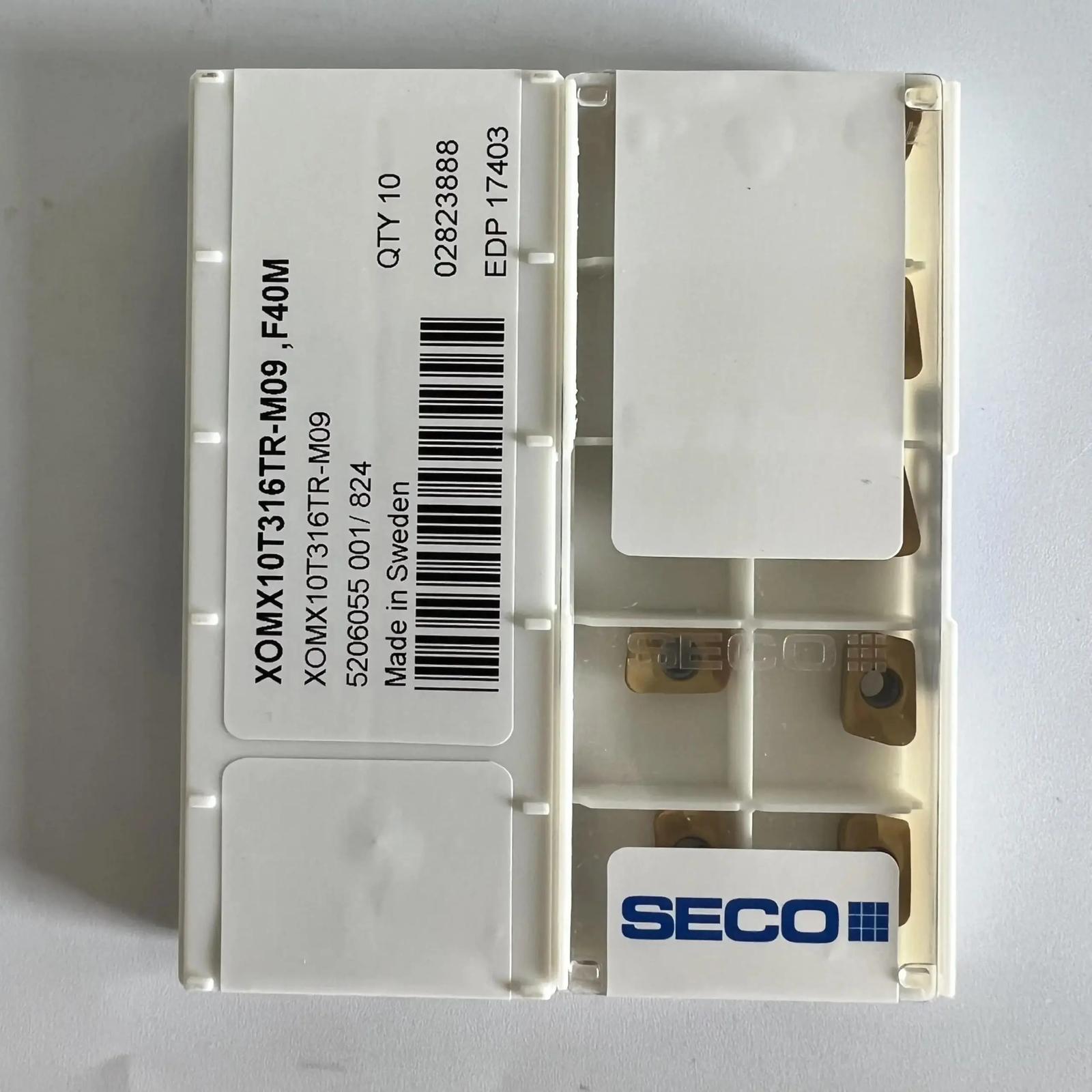 

SECO / XOMX10T316TR-M09 F40M /Original genuine CNC alloy blade 10 PCS
