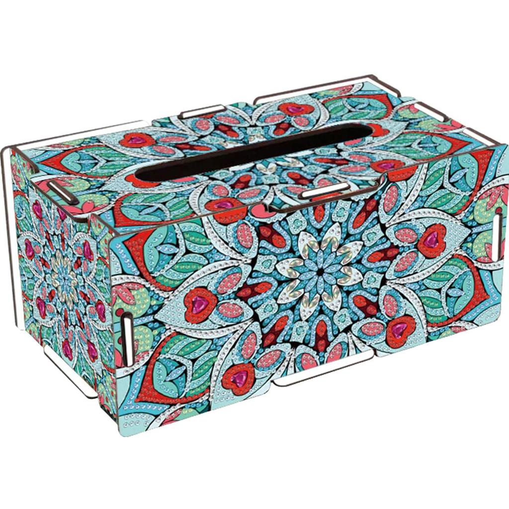 DIY Diamond Painting Napkin Holder Kit Diamond Napkin Holder Set Diamond Art Paper Towel Holder for Home & Office Decor