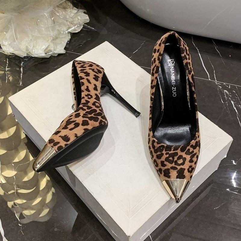 High Heels with Pointed Tips Make One Look Slimmer and Slender. Single Shoes for Women