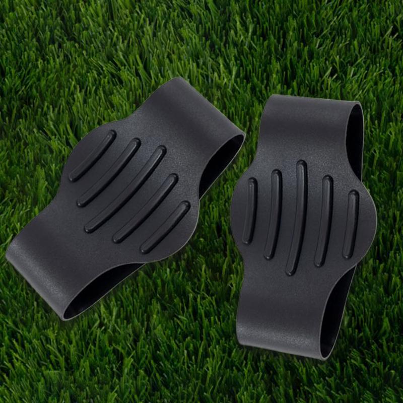 1pair Shoe Lace Band Soccer Silicone Soccer Cleats Lace Bands Football Accessories High Grip Design Elastic Protector Keeps Laces Tied