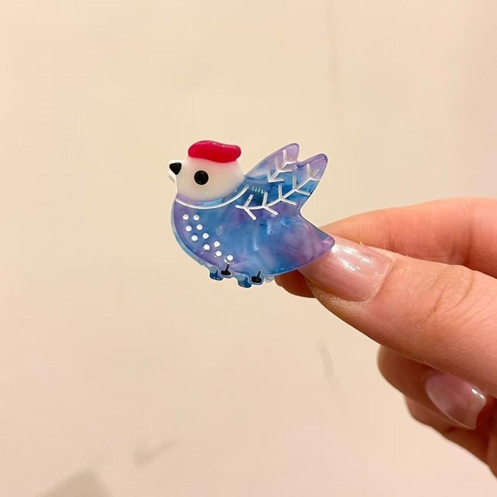 Mini Dimensioni Artiglio per Capelli Uccello Acetato Fermaglio per Capelli da Donna Fermaglio Carino