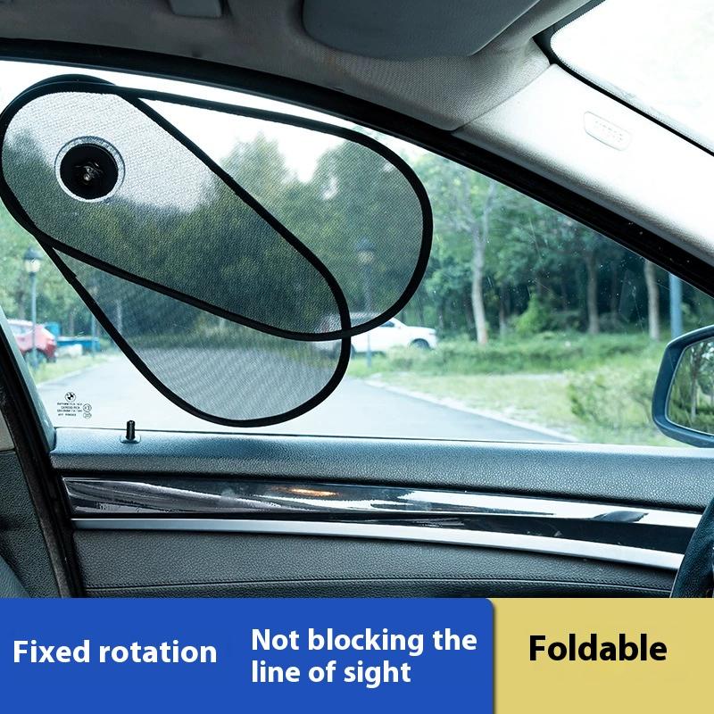 

Car Specific Adjustable Suction - Cup Sunshade Highly Effective in Sun Protection and Heat Insulation