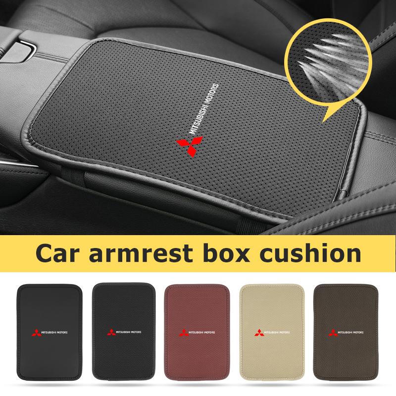 For Mitsubishi Car Armrest Box Pad Central Armrest Box Cover Elbow Protection Pad Accessories Lancer ASX Pajero Mirage Attrage