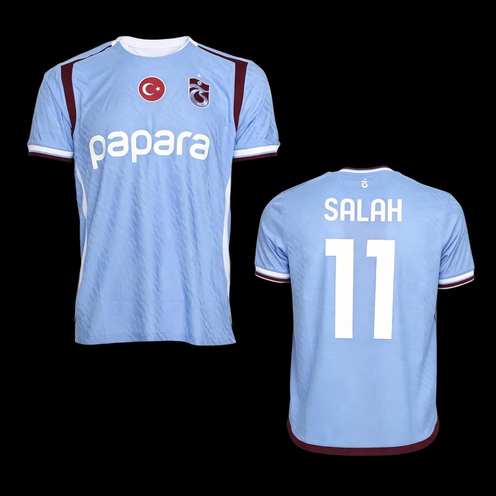 Camiseta de Fútbol Trabzonspor Salah #61, Estilo Unisex Verano Nueva Camiseta Deportiva de Fútbol con Estampado 3D, Ropa Transpirable de Secado Rápido