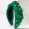 Green Hair Hoop for Women and Girls Stylish Accessory Multipurpose Headbands Wedding Prom Photo Props