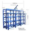 Heavy Duty Adjustable Mold Rack with Half-Open Drawer for Injection Molding